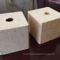 lowest price with hole chip block /sawdust block for pallet